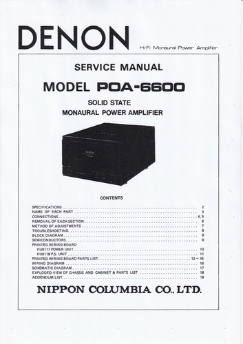Service manuel instructions - service,